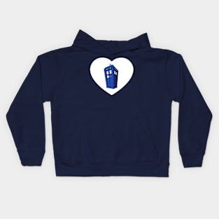 Timey Wimey Heart Kids Hoodie